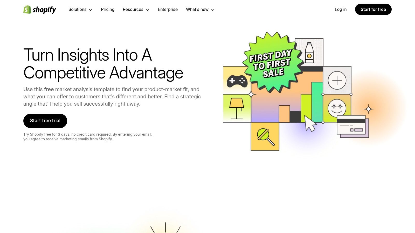 Shopify Market Research & Competitor Analysis Template