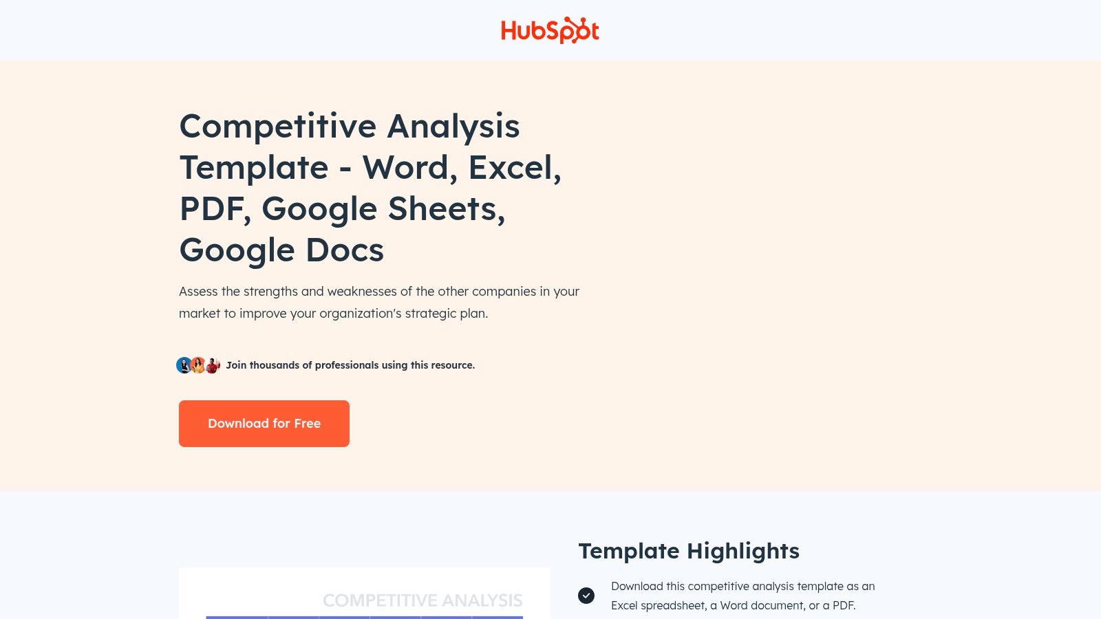 HubSpot Templates Library